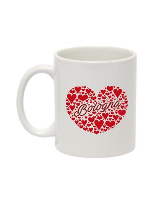 Mug ceramica Cuore Bologna (art. 1082L03D04001)