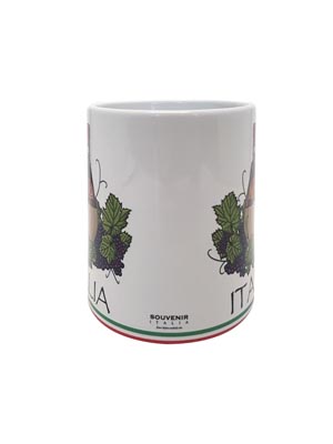 Mug ceramica Fiasco vino (art. 1082L13D00107)
