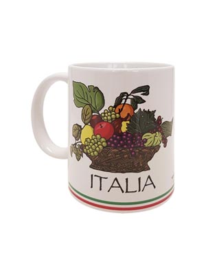 Mug ceramica Icona Cesto Caravaggio (art. 1082L13D00109)