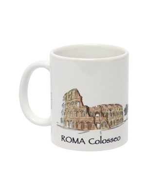 Mug ceramica Colosseo Disegno (art. 1082L13D00302)