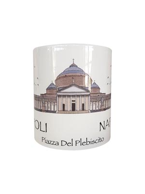 Mug ceramica Napoli Plebiscito (art. 1082L13D00703)