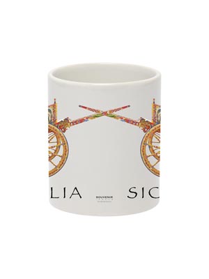 Mug ceramica Sicilia Carretto (art. 1082L13D00902)