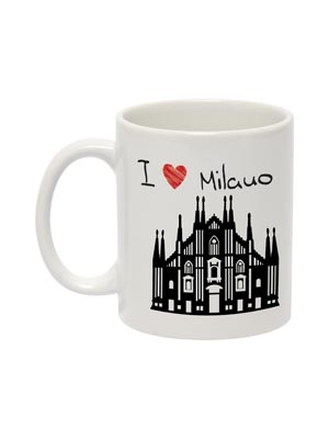 Mug ceramica Icona Duomo I Love Milano (art. 1082L16D00201)