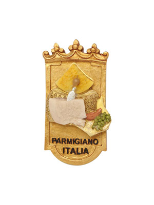 Magnete resina Scudo Parmigiano Italy (art. 1134L24D00115)