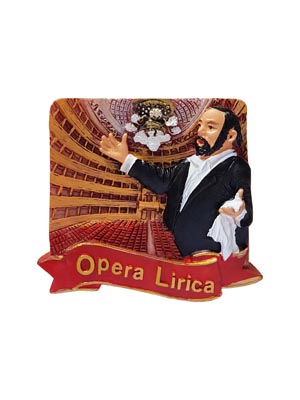 Magnete resina Opera Lirica (art. 1134L24D00144)
