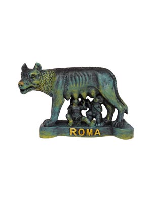 Magnete resina Lupa Roma (art. 1134L24D00309)