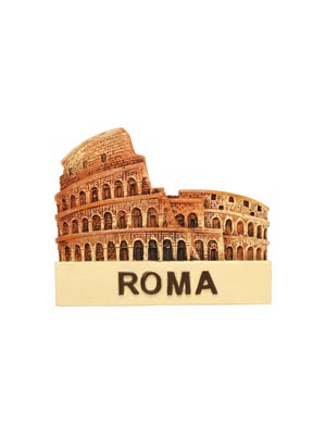Magnete resina Colosseo scontornato Roma (art. 1134L24D00310)
