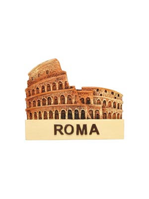 Magnete resina Colosseo scontornato Roma (art. 1134L24D00310)