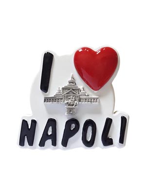 Magnete resina I Love Napoli  (art. 1134L24D00708)