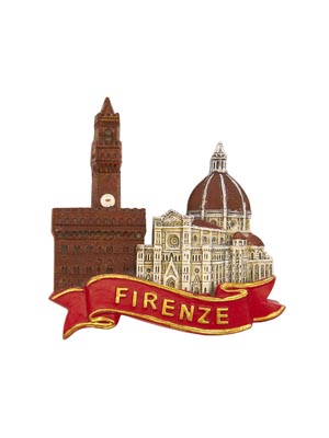 Magnete resina Firenze Ribbon (art. 1134L24D01005)