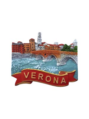 Magnete resina Ponte Verona  (art. 1134L24D01107)