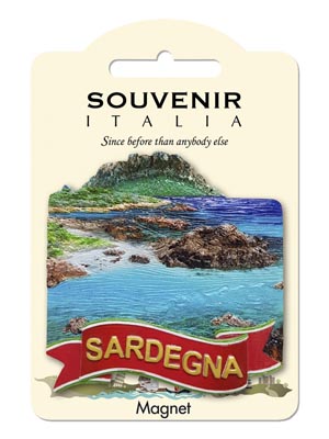 Magnete resina Mare Sardegna Tavolara (art. 1134L24D01208)