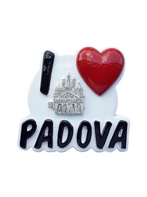 Magnete resina I Love Padova  (art. 1134L24D01303)