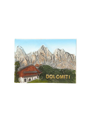 Magnete resina Baita Dolomiti  (art. 1134L24D01501)