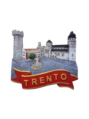 Magnete resina Trento Piazza  (art. 1134L24D01801)