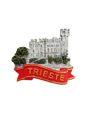 Magnete resina Castello Trieste (art. 1134L24D04202)