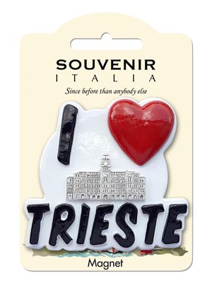 Magnete resina I Love Trieste  (art. 1134L24D04204)
