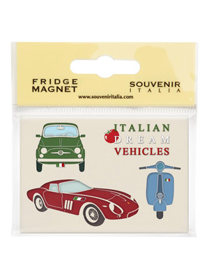 Magnete flag Italian Dream Vehicles (art. 1135L17D00109)