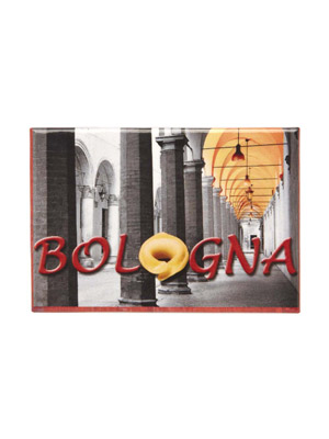 Magnete flag Tortello Bologna  (art. 1135L17D04001)
