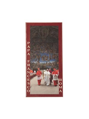 Magnete flag panoramico Creazione Vaticano (art. 1138L2701)