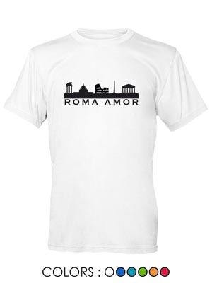 T-shirt bimbo Royal Cotone Skyline Roma (art. 152CL06D003)