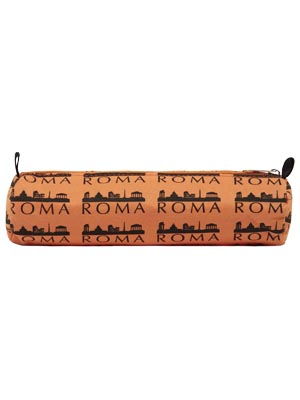 Borsa pencil case round Skyline Roma (art. 2017APL06D003)