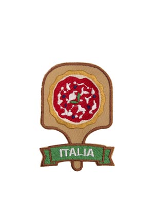 Toppa Ricamata Pizza Italia (art. PATD00104)