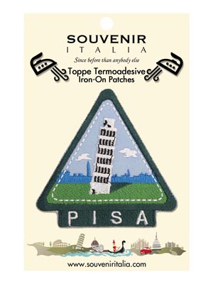 Toppa Ricamata Torre Pisa (art. PATD00601)
